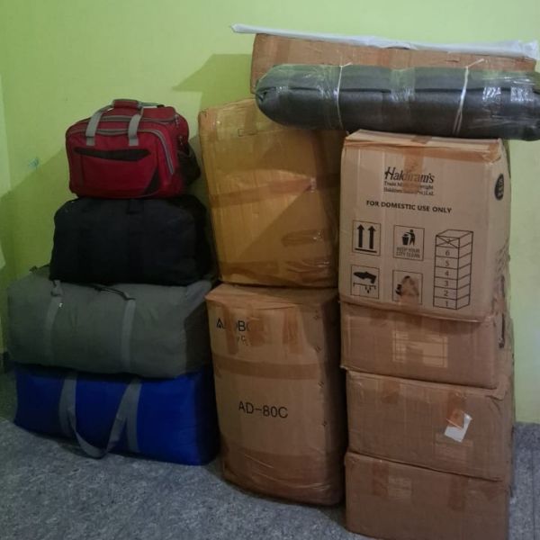 Hanshika Packers and Movers Truck Loading in Mangan